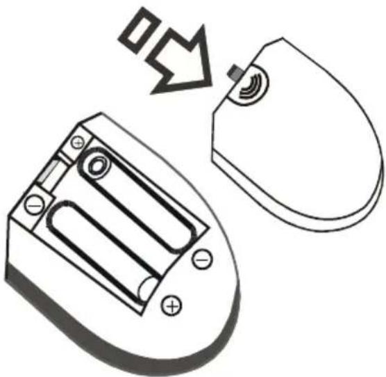 NEVIR NVR-7502-22HD-N - Inserir as pilhas - 1