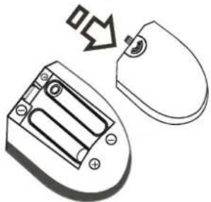 NEVIR NVR-7502-22HD-N - Inserting Batteries - 1