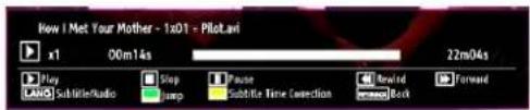 How I Met Your Mother - 1x01 - Pilot.avi x1 00m14s 22m04s Play LASH Subtile/Radio Sleep Jump Pause Subtile Time Connection Rewind Book Forward