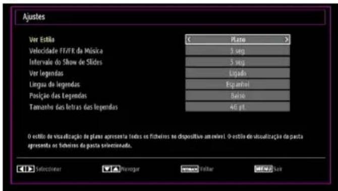 NEVIR NVR-7201-40HD-N - Ajustar o Media Browser - 1