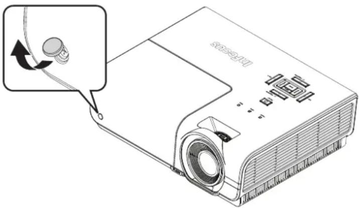 INFOCUS IN8601 - Warnung: - 1