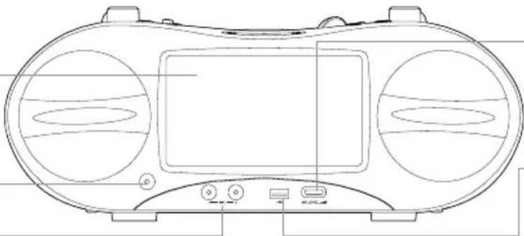 GPX BD717BU - Remote Receiver - 1