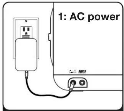 1: AC power