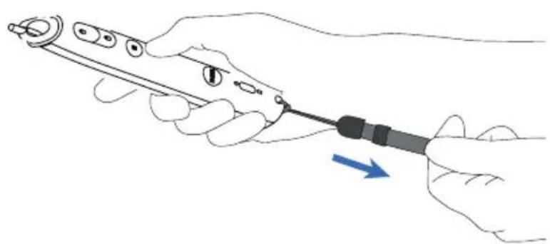 DELL S320wi - Using the Wrist Strap - 1