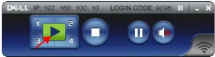 DELL IP: 192, 168, 100, 10 LOGIN CODE: 9096 1 2 3 4