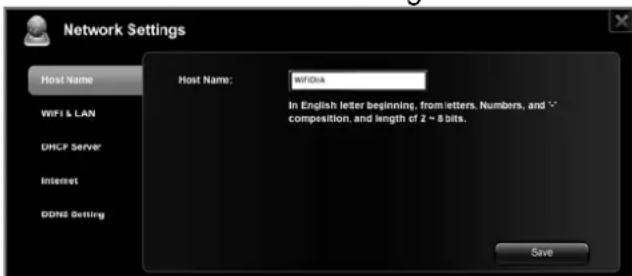 Fantec MWiD25 - Hostname - 1