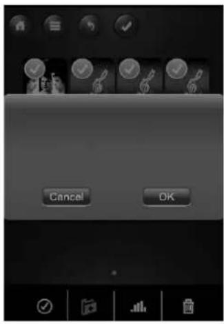 Fantec MWiD25 - Einzelne oder mehrere Dateien löschen (iOS und Android) - 2