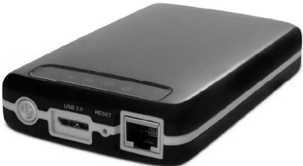 Fantec MWiD25 - FANTEC MWiD25 2,5" mobile WLAN-Festplatte - 1