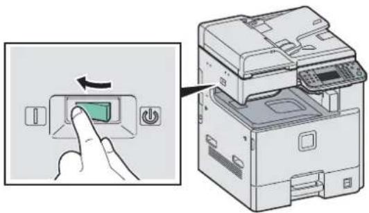 KYOCERA FS-C8525MFP/KL3 - Einschalten - 2