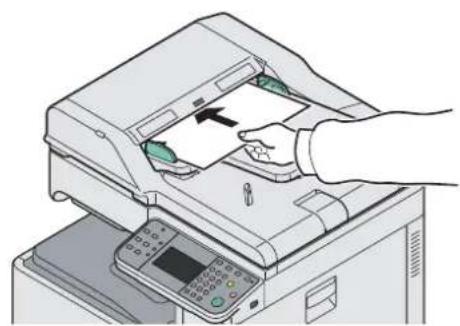 KYOCERA FS-C8525MFP/KL3 - Originale einlegen. - 1