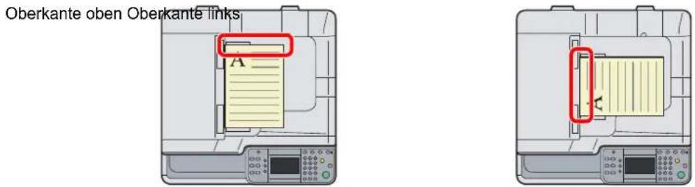 KYOCERA FS-C8525MFP/KL3 - Originalausrichtung - 3