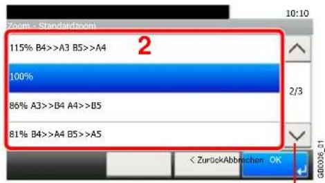 KYOCERA FS-C8525MFP/KL3 - Anzeige aufrufen. - 5