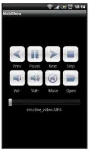 OPTOMA ZX212ST - MobiShow auf Android verwenden - 6