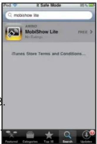 OPTOMA ZX212ST - MobiShow auf iPhone herunterladen - 1