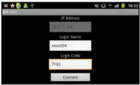 IP Address 12817346 Login Name xxxx004 Login Code 7183 Connect