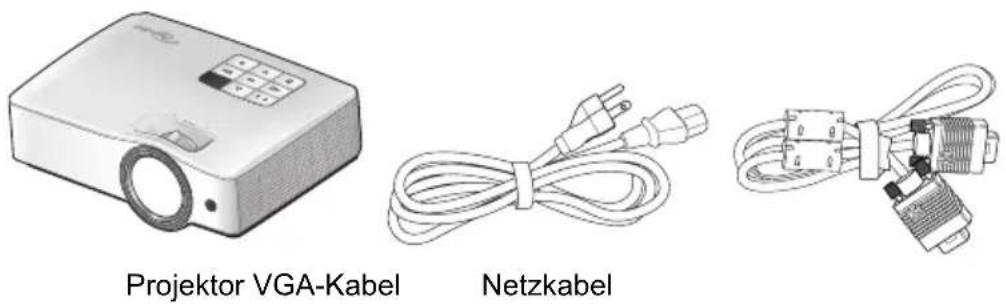 OPTOMA ZX212ST - Lieferumfang - 1