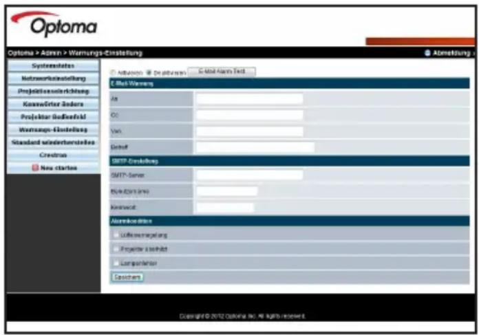 Optoma Options > Admin > Wannungs-Einstellung System states Nettoverkostenstellung Projektionsverlrichtung Konzweiter Anders Projektor Gobinfeld Wannungs-Einstellung Standard winderberstellen Creditors New clarles E-Mail Warning All Co Van Dehoff SMTT-Verlustung SMTT-Server Rivodomano Konzweiter Alumskosten Loftswertwicklung Projekte istehlt Langenfänger Eschern Copyright © 2012 Deutsche Inc. All rights reserved.