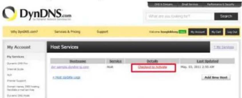 DynDNS.com by Frontier Networks Services Inc. DND & SimSun Small Service Performance & Security What are you asking for? Search Why DynDNS.com? Services & Pricing Support Welcome Youngshkings My Account My Cart Log Out My Account Host Services ? My Services Hostbase Service Details Last Updated! for samples.dsninfo.org.com Next Checked to Activate May 03, 2011 2:55 AM + PRICE SUMMARY LOGS Add Time Host