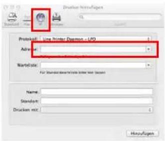 Drauben Konsfügen Protokul - Line Printer Democt - LVD Admiral Narletlist: For non-drawerschaffte über wir lassen Name: Standard: Drucken mit: Hospuflagen