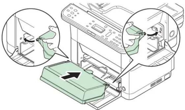 KYOCERA FS-1325MFP/KL3 - Wenn Sie die Kassettenabdeckung anbringen - 1