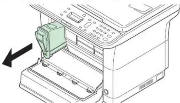 KYOCERA FS-1325MFP/KL3 - Tonerbehälter austauschen - 4