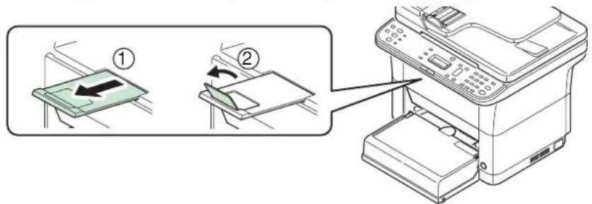 KYOCERA FS-1325MFP/KL3 - Papier in die Kassette einlegen - 3