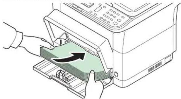 KYOCERA FS-1325MFP/KL3 - Papier in die Kassette einlegen - 8