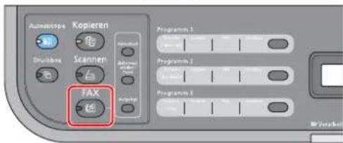 Aussatzopos Kopieren Drubbox Scannen Programm 1 Programm 2 Programm 3 FAX Programm 4 Bf-Verkauf