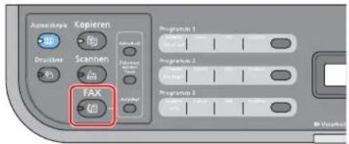 Ausskends Kopieren Druckers Scannen FAX Programm 1 Programm 2 Programm 3 Vorak