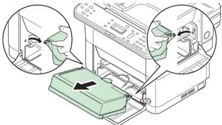 KYOCERA FS-1325MFP/KL3 - Papier in die Kassette einlegen - 2