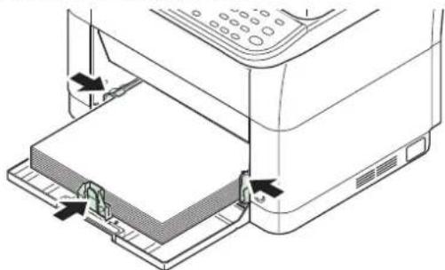 KYOCERA FS-1325MFP/KL3 - Papier in die Kassette einlegen - 9