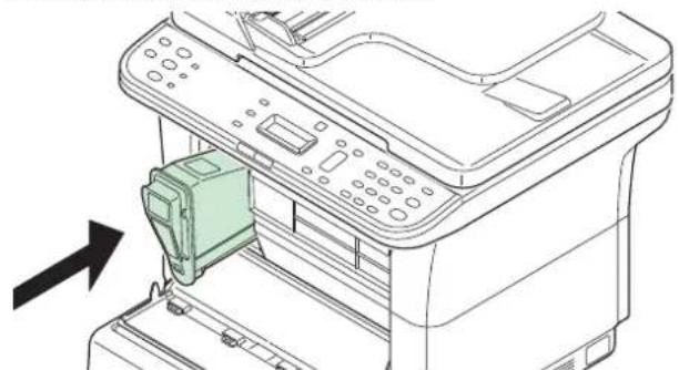 KYOCERA FS-1325MFP/KL3 - Tonerbehälter austauschen - 6