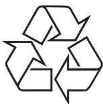 Recycling symbol composed of three chasing arrows forming a triangle (no text or labels)
