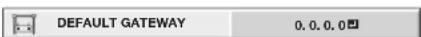 MITSUBISHI UD8850U - Default Gateway Settings - 1