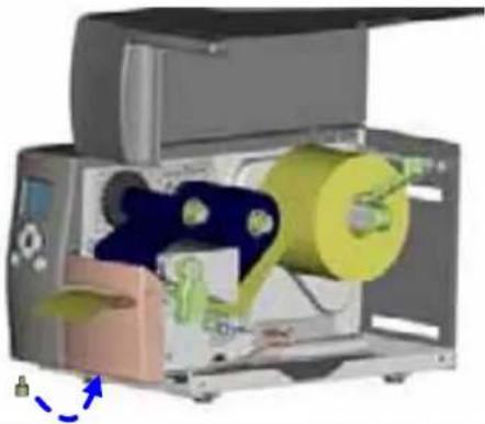 C.Itoh EZ2350i - Abschneidevorrichtung installieren - 9