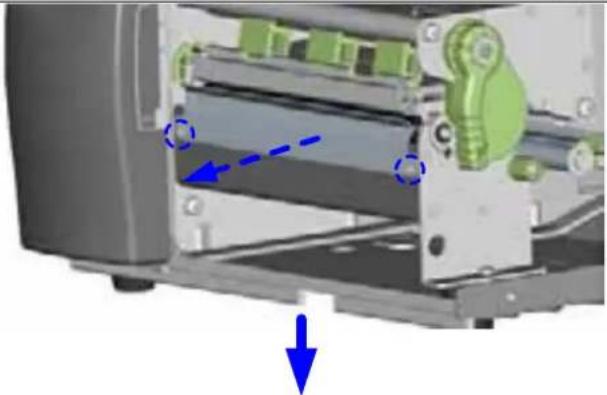 C.Itoh EZ2350i - Abschneidevorrichtung installieren - 3