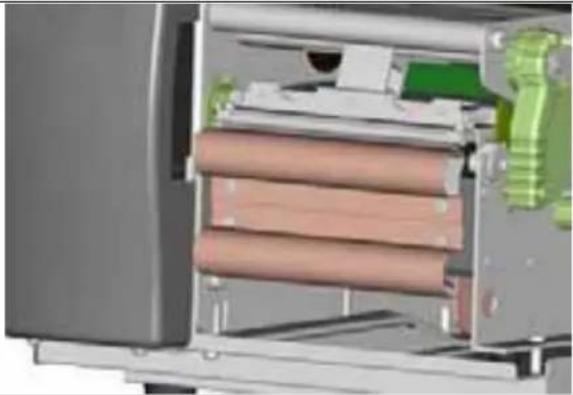 C.Itoh EZ2350i - Papierumlenkung für Aufwickler installieren - 3