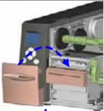 C.Itoh EZ2350i - Abschneidevorrichtung installieren - 8