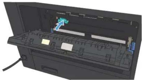 HP LaserJet Enterprise MFP M725dn - Beseitigen von Papierstaus im Fixierer - 2