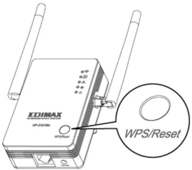 EDIMAX NATIONAL WPS/RESET HP-510/Wh WPS/Reset WPS/Reset