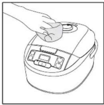 PHILIPS Viva Collection HD3036 - Tips for Cleaning the Cover (Seal) - 1