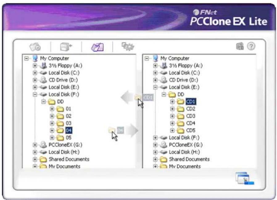 Fantec DB-228U3 - Löschen Sie das Dateibackup - 3