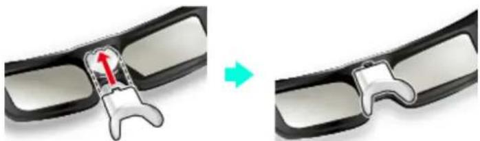 PANASONIC Viera TX-P55VTW60 - Aktive 3D Brille - Batterie austauschen - 3
