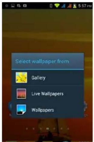 Select wallpaper from Gallery Live Wallpapers Wallpapers