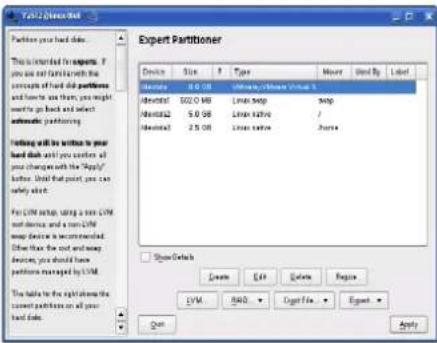 TALU/Placed Kit Partition your hard disk This is mentioned to express. If you are not available, we think the concepts of hard disk partitions and how does it, or you might write up back and select automatic partitioning. Checking will be written to your hard disk until you choose all your changes with the "Apply" button. Until that point, you can safely ask. For LVM setup, taking a new LVM device and a new LVM setup device is recommended. Other than the root and may choose, you should have partitions made by LVM. The table is to view above the current partition on all your hard disk. Device Size Type Move Unit Label Device 40 GB Medium/Video Units Device1 500 MB Linear Swap Help Device2 5.0 GB Linear Satire / Device3 25 GB Linear Satire Zone Show Select Loose Edit Remove Focus LVM 5000000000000000000000000000000000000000000000000000000000000000000000000000000000000000000 Apply