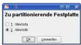 Digittrade RS256 - Partitionierung / Formatierung unter Linux - 5