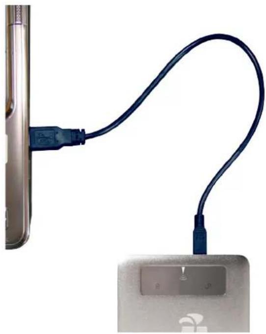 Digittrade RS256 - Connection to USB 3.0 / 2.0 Port - 1