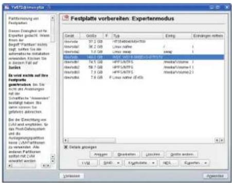 Festplatte vorbereiten: Expertenmodus Gesamt Gesamt Typ Eing Extragen notes Mertel 30.2 GB HT-548404MAV700 Mertel 96.2 GB Lina name / 1 Mertel 1.2 GB Lina name / 1 Mertel 14.5 GB HSP/SN/NTS MediaVolume 1 Mertel 58.7 GB HSP/SN/NTS MediaVolume 1 Mertel 7.9 GB HSP/SN/NTS MediaVolume 1 Mertel 7.6 GB F Lina name (E45) Mertel 4.5 GB HSP/SN/NTS MediaVolume 1 Mertel 7.8 GB HSP/SN/NTS MediaVolume 1 Mertel 7.6 GB F Lina name (E45) Mertel 4.5 GB HSP/SN/NTS MediaVolume 1 Mertel 7.8 GB HSP/SN/NTS MediaVolume 1 Mertel 7.6 GB F Lina name (E45) Mertel 3.5 GB HSP/SN/NTS MediaVolume 1 Mertel 7.8 GB HSP/SN/NTS MediaVolume 1 Mertel 7.6 GB F Lina name (E45) Mertel 3.5 GB HSP/SN/NTS MediaVolume 1 Mertel 7.8 GB HSP/SN/NTS MediaVolume 2 Mertel 7.6 GB HSP/SN/NTS MediaVolume 2 Mertel 7.6 GB HSP/SN/NTS MediaVolume 2 Mertel 7.6 GB HSP/SN/NTS MediaVolume 2 Mertel 7.6 GB HSP/SN/NTS MediaVolume 2