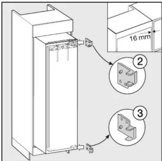 MIELE K 32443 IF - Tipp zum leichteren Einschieben: - 1