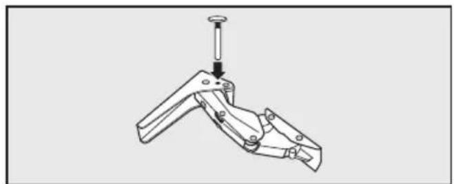 MIELE K 34473 ID - Türschließdämpfer befestigen - 3